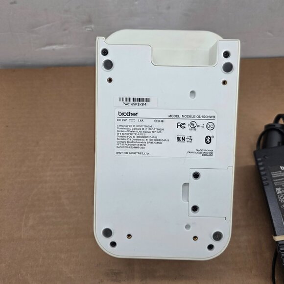 Brother QL-820NWB 5"x9.37"x6" 110 Labels per minute Print Speed Label Printer - Picture 9 of 13